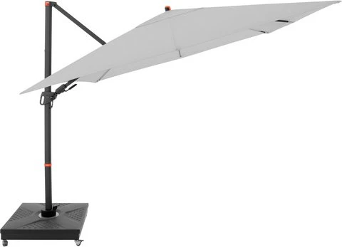 Doppler myZONE Sonnenschirm 280x280cm hellgrau