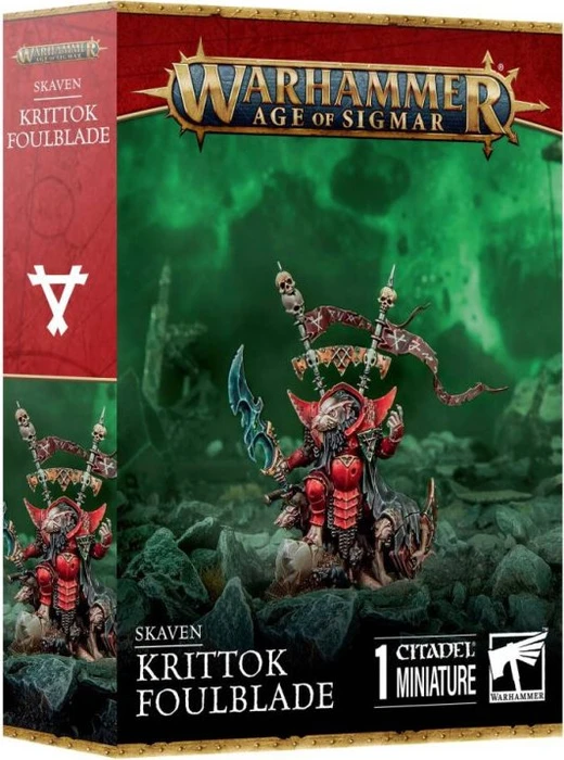 Games Workshop Warhammer Age of Sigmar - Skaven - Krittok Foulblade