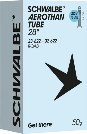 Schwalbe Aerothan SCV 15AE 40mm 28" Schlauch