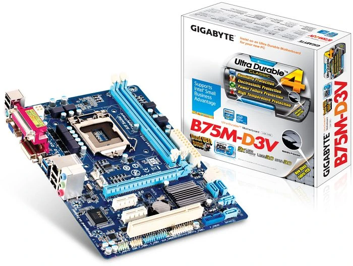 GIGABYTE GA-B75M-D3V (Intel 1155)