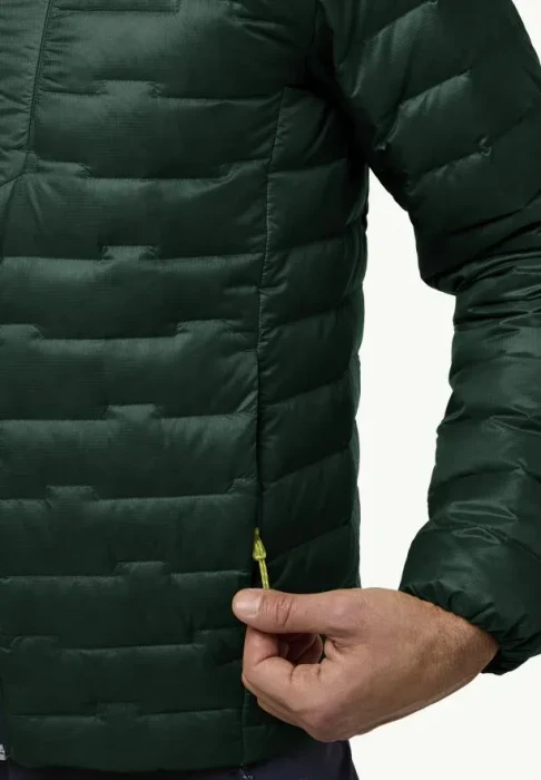 Jack Wolfskin Passamani Down Funktionsjacke black olive (Herren)