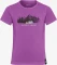 Jack Wolfskin Hiking Graphic Funktionsshirt kurzarm freesia (Junior) Vorschaubild