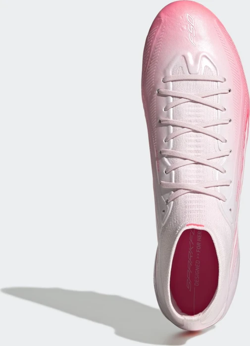 adidas F50 Sparkfusion Elite Mid solar turbo/cloud white/distilled pink (Damen)