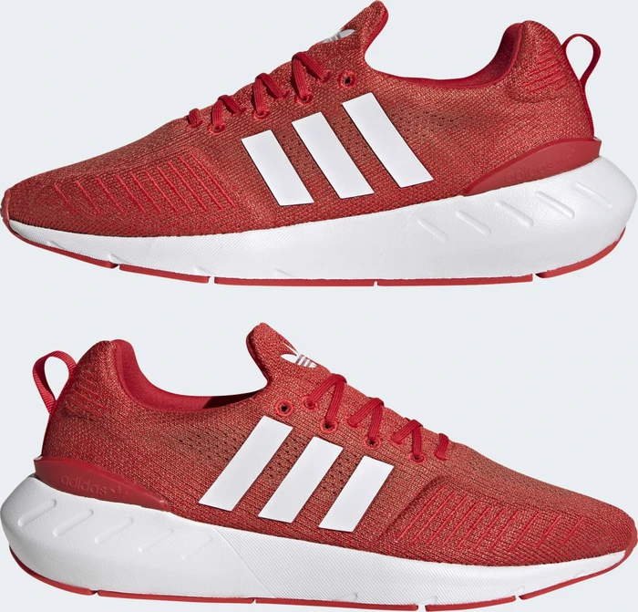 adidas Swift Run 22 vivid red/cloud white/altered amber