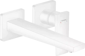 Hansgrohe Metropol Unterputz für Wandmontage Select mit Hebelgriff und Auslauf 22.5cm mattweiß