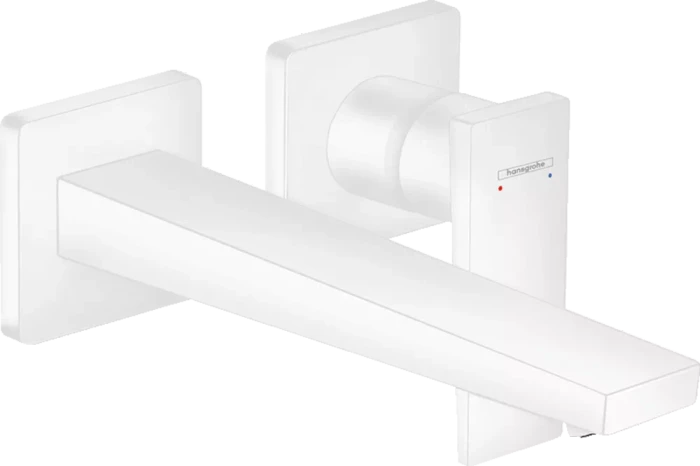 Hansgrohe Metropol Unterputz für Wandmontage Select mit Hebelgriff und Auslauf 22.5cm mattweiß