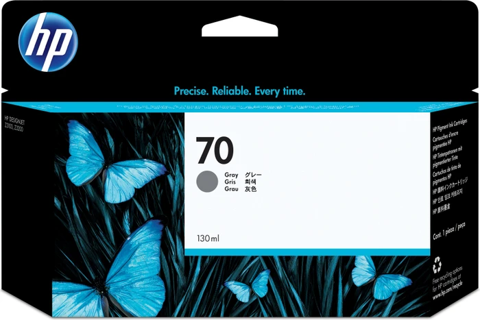 HP Tinte 70 grau