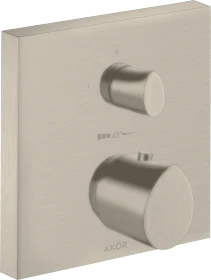Hansgrohe AXOR Starck Organic Thermostat Unterputz mit Absperrventil brushed nickel