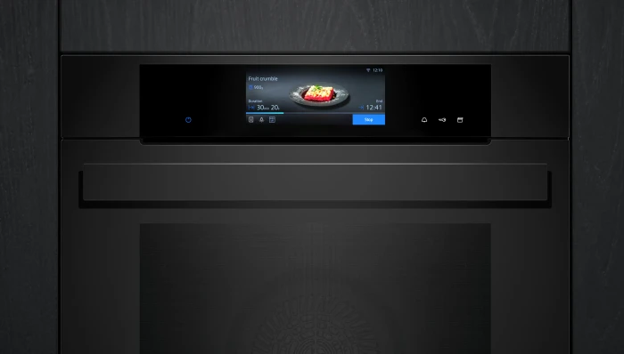 Siemens iQ700 HS938GDM1 Dampfbackofen mattschwarz