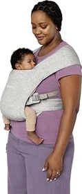 Ergobaby Embrace Knit Babytrage soft grey