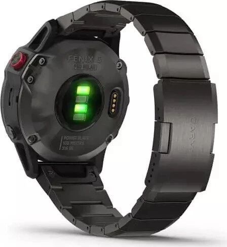Garmin Fenix 6 Pro Solar titanium carbon grey