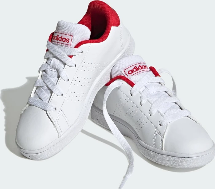 adidas Advantage Lifestyle Court Lace cloud white/better scarlet (Junior)