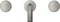 Grohe Atrio Private Collection 3-Loch-Waschtischbatterie 1/2" satin steel Vorschaubild