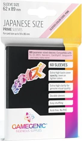Gamegenic Japanese Size Prime Sleeves