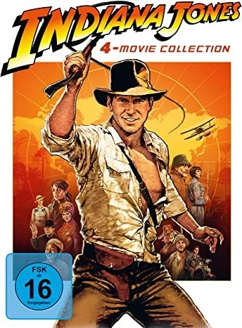 Indiana Jones Box (Filme 1-4)