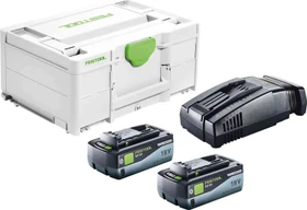 Festool Energie-Set Starterset 18V, 8.0Ah, Li-Ionen, 2 Akkus [16.0Ah] [288Wh]