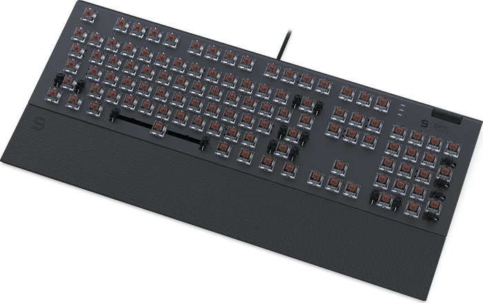 Endorfy SilentiumPC SPC Gear GK650K Omnis Pudding Edition, LEDs RGB, Kailh BROWN, USB, DE