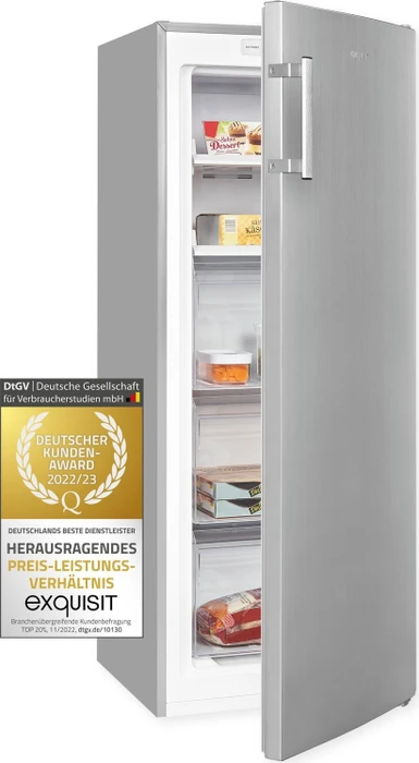 Exquisit GS231-NF-H-040C inox-look