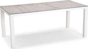 Best Freizeitmöbel Houston Gartentisch 160x90cm weiß