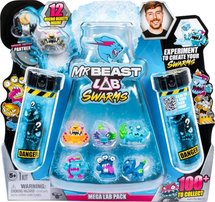 Moose Toys Mr. Beast Lab - Swarms Mega Lab Pack (24715)