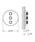 Grohe Grohtherm SmartControl Kontrollfeld mit 3 Ventilen supersteel Vorschaubild