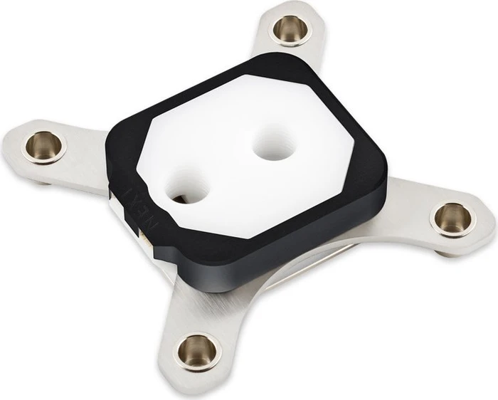 Aqua Computer cuplex kryos NEXT RGBpx 1150/1151/1155/1156/1200, Acetal/.925 Silber, schwarz