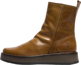 Fly London Zip Up Ankle Boots rug camel/camel (Damen)