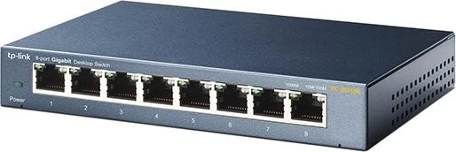 TP-Link TL-SG108 Desktop Gigabit Switch, 8x RJ-45