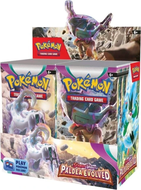Pokémon - Scarlet & Violet Paldea Evolved Booster Display