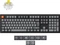 Keychron K10 Max, schwarz/grau, LEDs RGB, Keychron Super BANANA, USB/Bluetooth, ND Vorschaubild