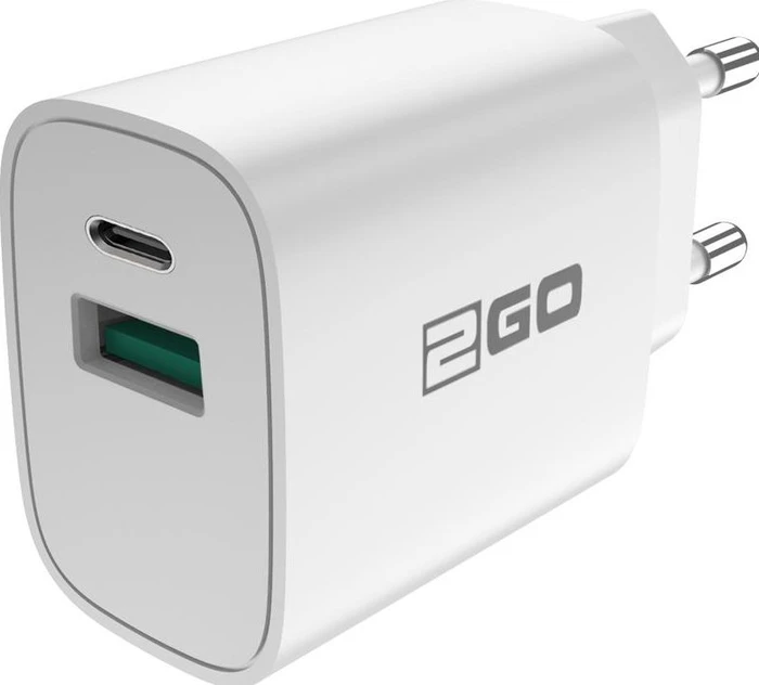 2GO Netz-Ladeset weiß