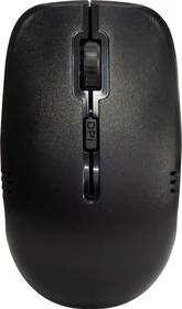 Inter-Tech M-208 kompakte kabellose Maus schwarz, USB (88884107)