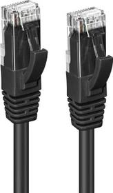 MicroConnect Patchkabel, Cat6, U/UTP, RJ-45/RJ-45, 1.5m, schwarz