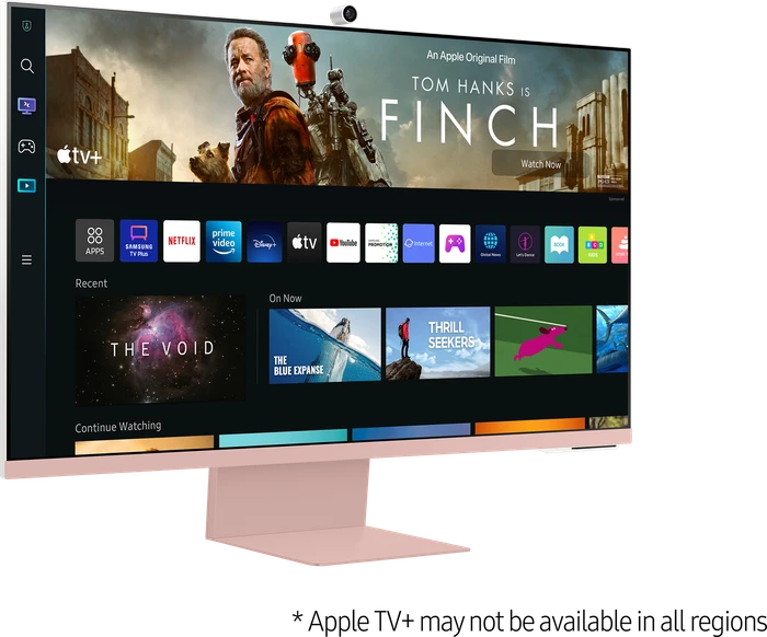 Samsung Smart Monitor M8 M80B Sunset Pink, 32"