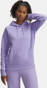 Under Armour Rival+ Fleece Hoodie transparent/weiß (Damen)