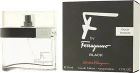 Salvatore Ferragamo F By Ferragamo Black Pour Homme Eau de Toilette, 50ml