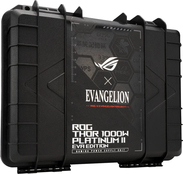 ASUS ROG Thor Platinum II EVA Edition, ROG-THOR-1000P2-EVA-GAMING, 1000W, ATX 2.4, mit 16-Pin PCIe 5.0 Kabel