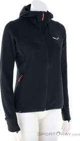 Salewa Puez Waffle Hybrid Polarlite Hoody Funktionsjacke black/black out (Damen)