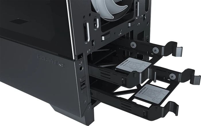 Phanteks Eclipse P360A, schwarz, Glasfenster