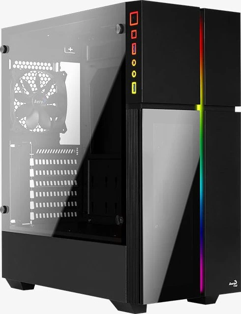AeroCool Playa RGB, Glasfenster