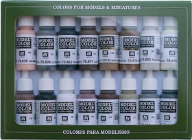 Vallejo Model Color Equestrian Colors Farbset, 16-tlg.