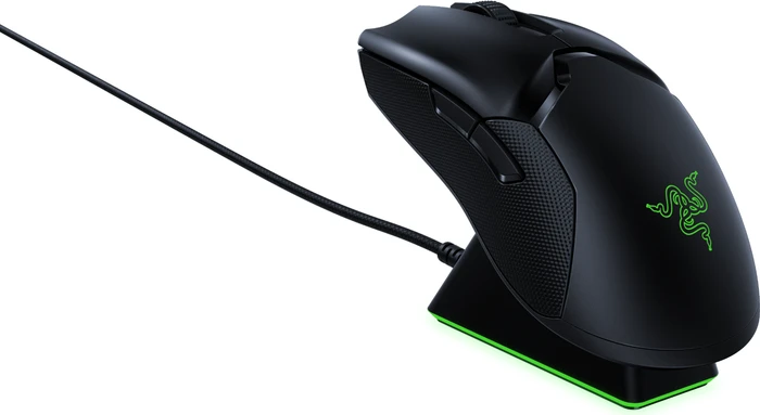 Razer Viper Ultimate mit Ladestation, Classic schwarz, USB