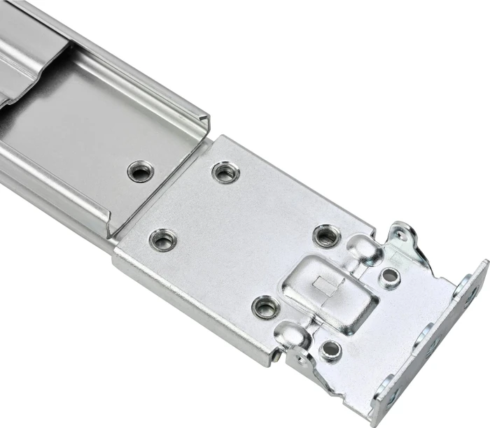 SilverStone RMS09-20, Rackmountschienen, silber, 24mm, 1HE