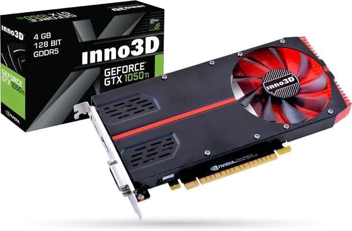 INNO3D GeForce GTX 1050 Ti 1-Slot Edition, 4GB GDDR5, DVI, HDMI, DP
