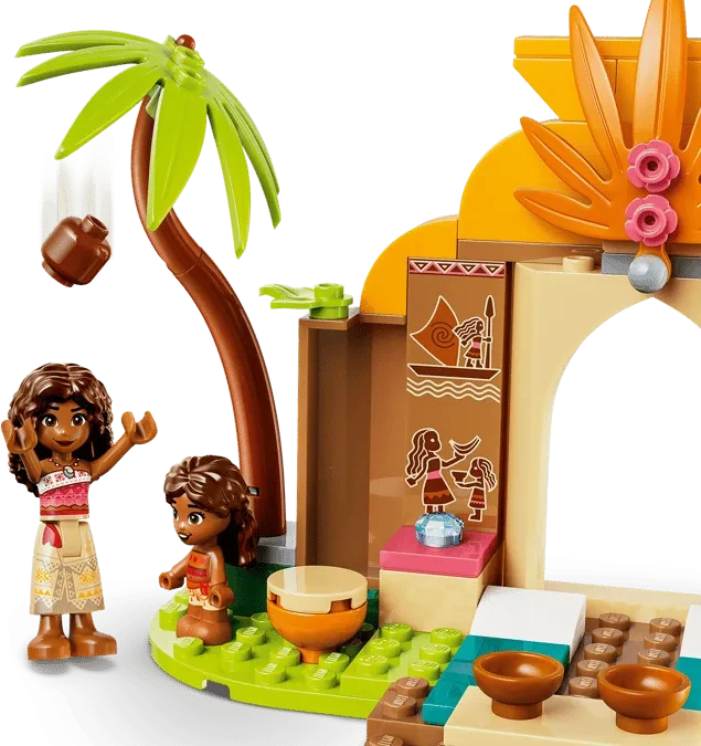 LEGO Disney - Vaianas Hütte und Boot