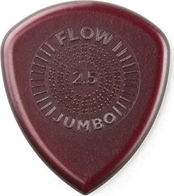 Dunlop Flow Jumbo Grip Pick, 2.5mm, 3-Pack