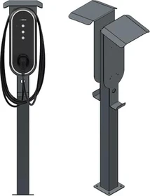 Die Ladesäule Standsäule DUUO für 2x Innogy/Compleo/E.ON eBox