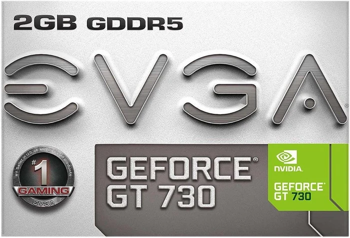 EVGA GeForce GT 730 low profile, 2GB GDDR5, VGA, DVI, HDMI