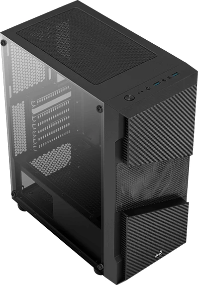 AeroCool Menace Saturn FRGB, Glasfenster