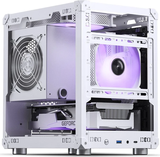 Jonsbo C6 White, weiß